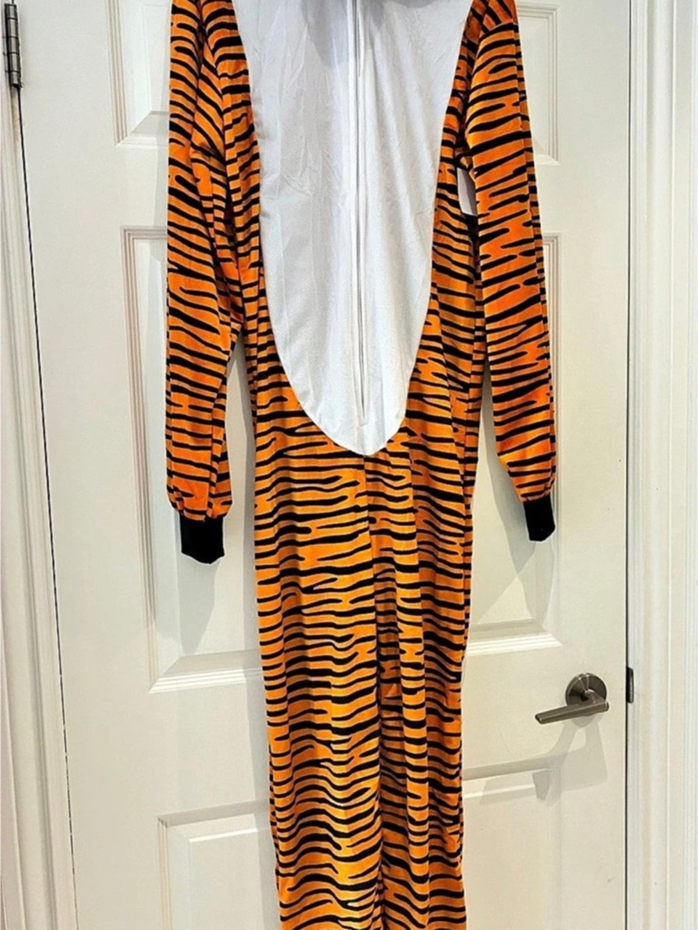 Tiger Hooded Jumpsuit Tiger Print Jumpsuit Size Medium NWT